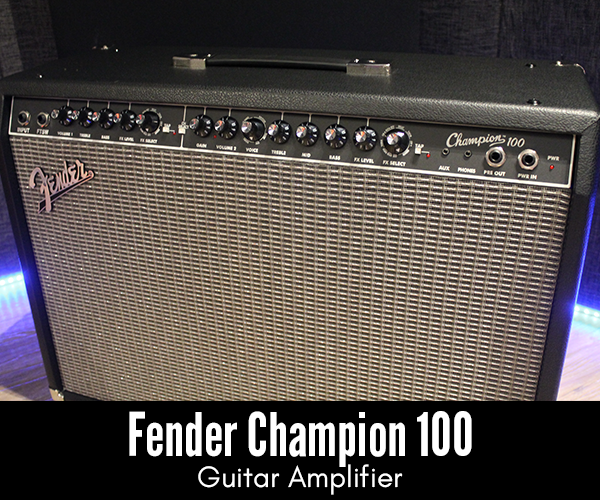 ห้องซ้อมดนตรี STUDIO Encrypt  แอมป์กีต้าร์ Fender Champion 100