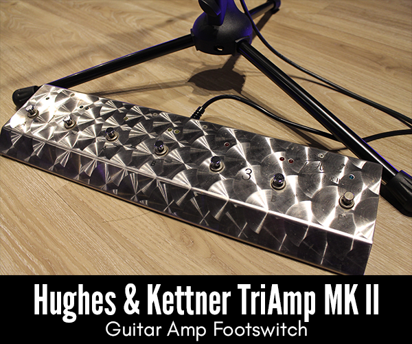 ห้องซ้อมดนตรี STUDIO Encrypt Guitar Amp Footswitch Hughes & Kettner TriAmp MK II