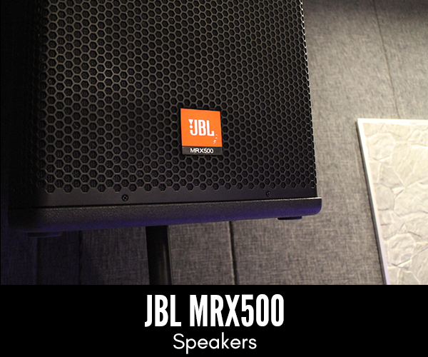 ห้องซ้อมดนตรี STUDIO Encrypt Speakers JBL MRX500