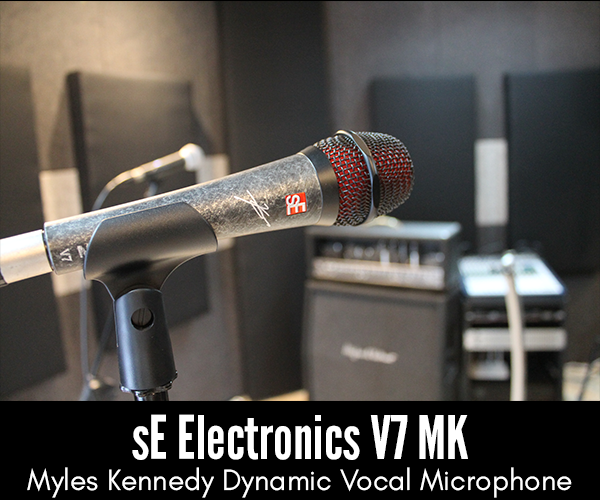 ห้องซ้อมดนตรี STUDIO Encrypt sE Electronics V7 MK Vocal Microphone